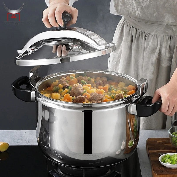 Cocotte-minute en aluminium grande capacité autocuiseur 15 L