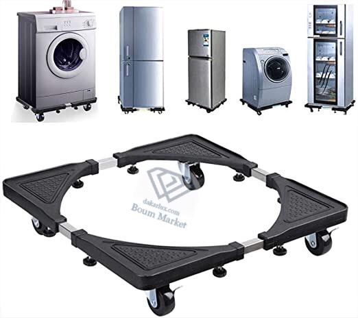 Support a roulette pour machine a laver et réfrigérateur - Mbectemi